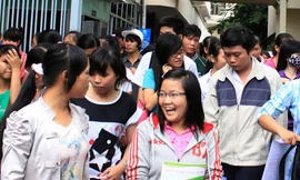 Điểm thi đại học cao bất thường