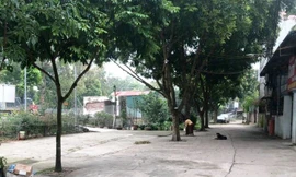 Một số hộ dân ở xã Đa Tốn (huyện Gia Lâm,thành phố Hà Nội) lấn chiếm, san lấp, xây kè mương thoát nước để sử dụng diện tích làm hàng quán kinh doanh.