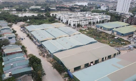 Hàng chục nghìn m2 đất quy hoạch xây dựng trường học tại Khu đô thị Cầu Bươu (Thanh Trì, Hà Nội) được sử dụng sai mục đích làm nhà kho, nhà xưởng