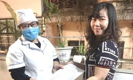 Thời gian thực hiện cách ly tại nhà chị Hà nhận được sự quan tâm nhiệt tình, chu đáo của các cấp ngành ở phường.