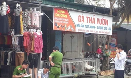 Hiện trường nơi xảy ra vụ việc. Ảnh - Linh Khánh