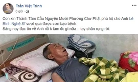 Nghệ sĩ Lê Bình ngày càng nguy kịch khiến nhiều người bàng hoàng, lo lắng.