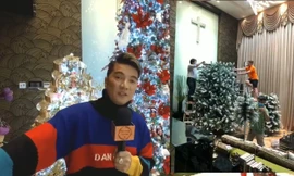 Biệt thự 60 tỷ của Đàm Vĩnh Hưng lung linh trong ngày Giáng sinh