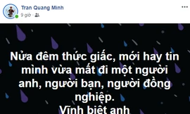Dàn BTV, MC của VTV tiếc thương đạo diễn Lý Hải Thanh