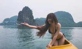 Thể hình nóng 'từng cm' của bạn gái thủ môn Đặng Văn Lâm