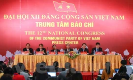 Cận cảnh Trung tâm báo chí cho 700 phóng viên đưa tin Đại hội Đảng XII