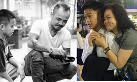 Bức ảnh con trai lớn của cố nhạc sĩ Trần Lập cao hơn mẹ gây xúc động