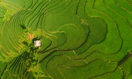 Sà Phìn tuyệt đẹp dưới góc máy flycam