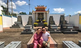 Con trai ruột Hoài Linh về thăm Võ tộc ở Đồng Nai sau 9 năm xa quê