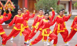 30 người đẹp HHVN đi quyền trên đất võ Bình Định