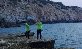 Hang Rái nơi nạn nhân gặp nạn.