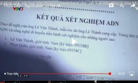 Trong tập 46, Lê Thành đã trực tiếp làm xét nghiệm ADN và biết rõ mình là con ai.