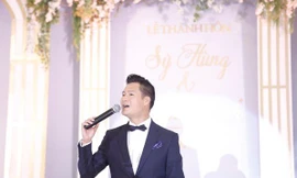 Quang Dũng hát trong ‘siêu’ đám cưới ở Nghệ An gây xôn xao