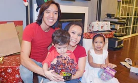 Gia đình hạnh phúc của danh hài Việt Hương.