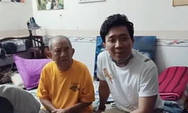 Trấn Thành "đột nhập" nơi ở của nghệ sĩ Mạc Can. 