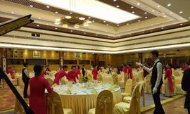 Bên trong nơi tổ chức tiệc chiêu đãi Tổng thống Trump ở Hà Nội