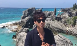 Hồ Quang Hiếu ghé thăm "tam giác quỷ" Bermuda.