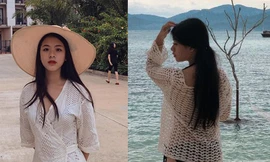 Con gái 15 tuổi của nghệ sĩ Chiều Xuân khoe ảnh áo tắm nóng bỏng
