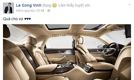 Tặng vợ siêu xe, Công Vinh bị gắn mác ‘nghiện’ khoe của