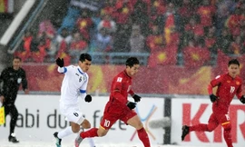 U23 Việt Nam không 'oán trách' khi đá chung kết trên sân tuyết