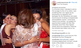 Hoa hậu Mỹ công khai xin lỗi H’Hen Niê trên trang cá nhân sau ồn ào chê bai cô nói tiếng Anh kém.