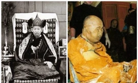 Kinh ngạc xác ướp Lạt Ma gần trăm tuổi bất ngờ hồi sinh