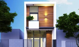 Gợi ý mẫu nhà phố 2 tầng với 250 triệu đồng 