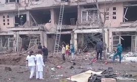 Hiện trường vụ 'nổ bom' kinh hoàng ở Hà Đông