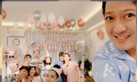 Trường Giang ôm âu yếm Nhã Phương nhân sinh nhật, lộ tên con gái