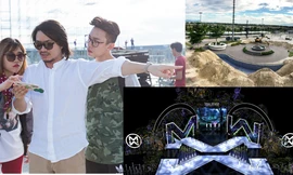 Đạo diễn Hoàng Nhật Nam ‘chơi lớn’ dùng 500 tấn cát lấp hồ bơi làm khán đài 