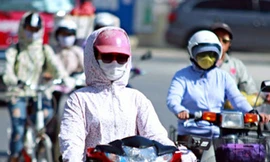 Từ ngày 1/6, khu vực Bắc Bộ và các tỉnh từ Thanh Hóa đến Phú Yên có nơi nắng nóng hơn 40 độ C.