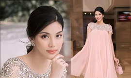 Thời gian mang bầu, Lan Khuê nhiều lần bị tố chỉnh ảnh vì vẫn giữ được vóc dáng gọn gàng. 