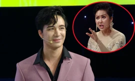 Phi Thanh Vân không hài lòng về cách xử lí tình huống có phần hiếu thắng và thiếu bình tĩnh trên sóng truyền hình của Lưu Đông.