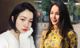 'Soi' nhan sắc hai nữ sinh tặng hoa ông Trump và Kim Jong Un