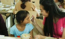 Những hình ảnh chưa từng tiết lộ trong dự án nhân ái HHVN 2018