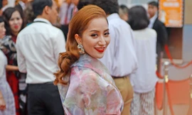 Khánh Thi đến mừng đám cưới người yêu cũ Chí Anh