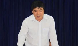 Ông Nguyễn Trung Hải, Giám đốc Sở NN&PTNT tỉnh Kon Tum phát biểu tại buổi họp báo.
