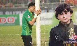 NSND Đặng Hùng chia sẻ ảnh chưa từng tiết lộ của thủ môn Đặng Văn Lâm