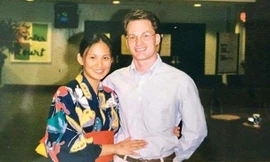 Chồng cũ Hồng Nhung từng là mối tình đầu của Thiri Thant Mon.