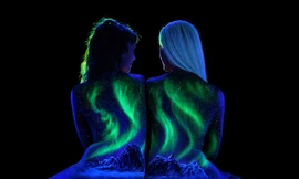 'Nín thở' ngắm mẫu nữ khỏa thân với body painting