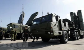 Hệ thống tên lửa S-400 Triumph của Nga. (Nguồn: AFP/TTXVN)