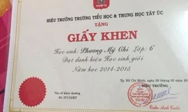 Phương Mỹ Chi khoe thành tích học tập ‘khủng’