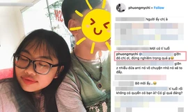 Phương Mỹ Chi từng gây xôn xao dư luận khi chia sẻ bức ảnh tình tứ bên cạnh một chàng trai giấu mặt. 