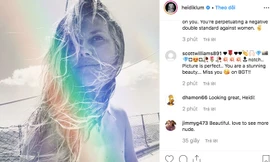 Showbiz 20/8: Heidi Klum bị chỉ trích gay gắt vì đăng ảnh hở toàn bộ ngực