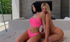 Kylie Jenner trong bữa tiệc hôm 9/6.