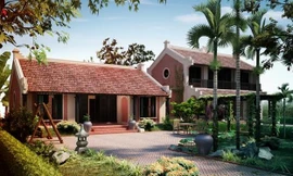 Nhà 3 gian truyền thống cho gia đình 3 thế hệ