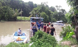 Hiện trường tìm thấy thi thể nạn nhân