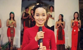 Mai Thu Huyền trong phim "Những ngọn nến trong đêm"