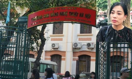 Vợ Xuân Bắc yêu cầu trường Cao đẳng Nghệ thuật Hà Nội công khai biên bản cuộc họp ngày 13/9.