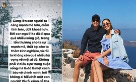 Dòng trạng thái gây hiểu lầm của Tăng Thanh Hà. 